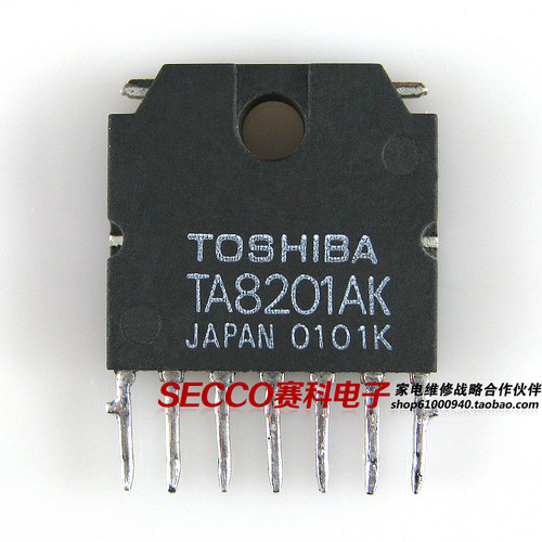 〖原装拆机〗TA8201AK 功放集成电路 IC芯片 电子元器件 零配件