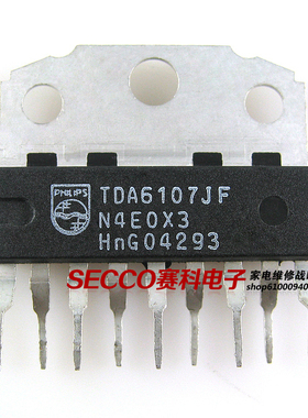 〖原装拆机〗TDA6107JF 场扫描集成电路 视频放大IC芯片 场输出块