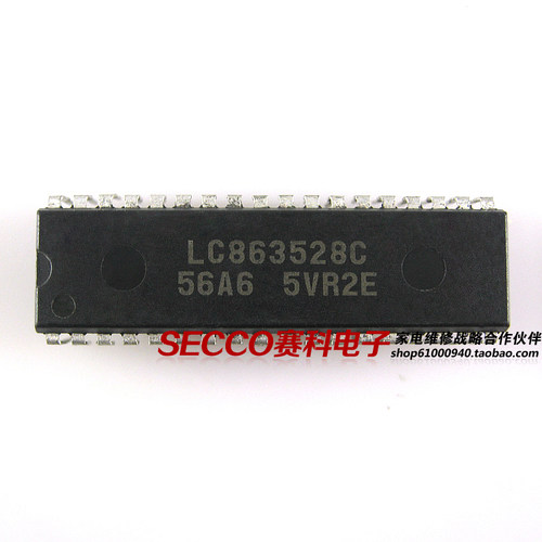 〖原装拆机〗电视机CPU芯片 LC863528C 56A6 组装机彩电微处理器