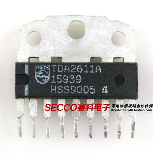 〖原装拆机〗TDA2611A 电视机伴音功放集成电路 彩电IC芯片 配件