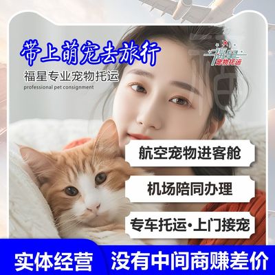上海顺风快递邮寄国际宠物托运