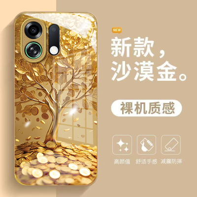 适用OPPOK系列发财树手机壳