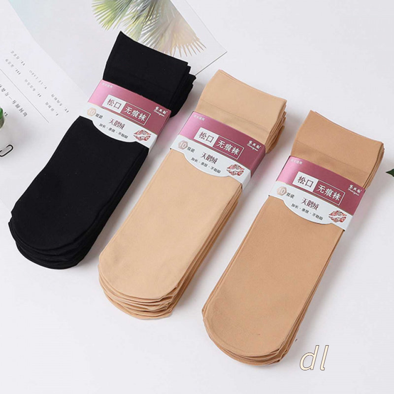 10双天鹅绒丝袜加长男女袜肉色薄