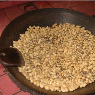 湖南怀化安江特产 农家自种花生 纯手工现炒花生 炒花生5斤包邮