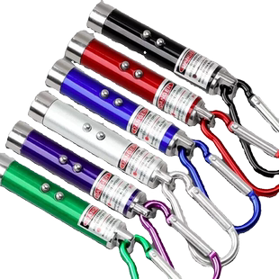 激光笔验钞手电筒三合一红外线逗猫沙盘售楼部强光教学耐用多功能