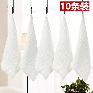 婴儿纯棉纱布毛巾新生儿童巾洗脸面巾手帕口水巾a类宝宝方巾棉纱