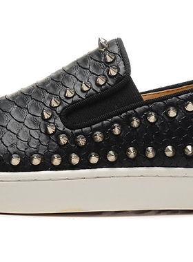 欧美AGZ CL低帮圈钉男鞋时尚潮流板鞋休闲乐福鞋情侣鞋铆钉单鞋夏