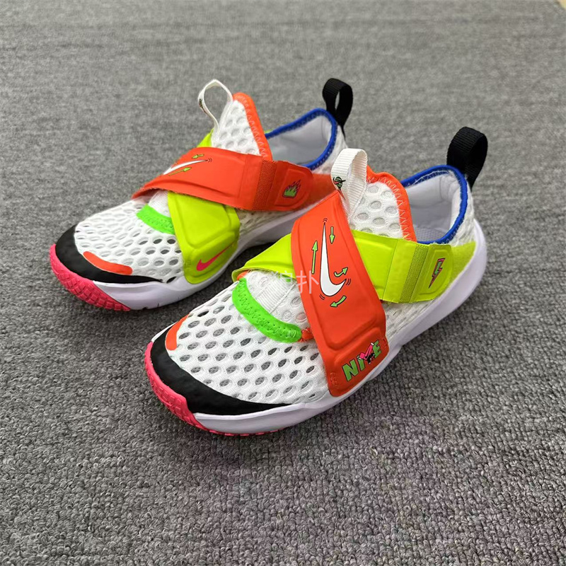 耐克透气运动儿童大网眼跑步鞋