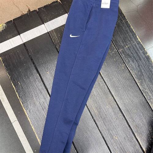 正品NIKE耐克长裤刺绣束脚运动休闲加绒保暖针织男裤716831-410