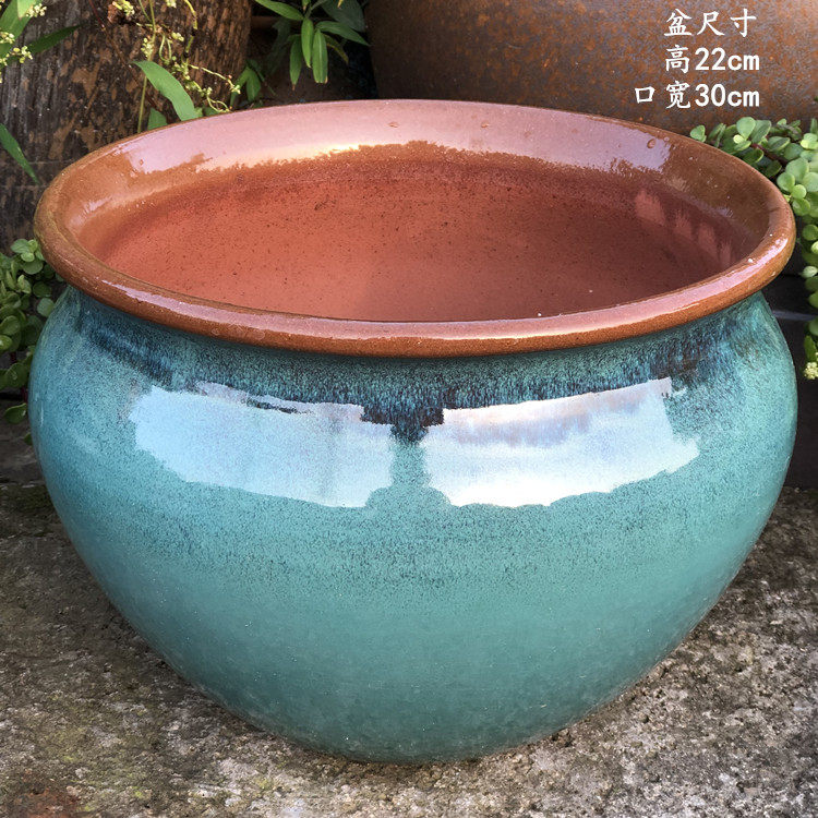 手工陶罐大号复古粗陶多肉花盆大口径老桩植物紫砂拼盘玉坠吊兰盆,鲜花速递/花卉仿真/绿植园艺,花盆,淘宝优惠券,粉丝福利购,淘宝优惠卷