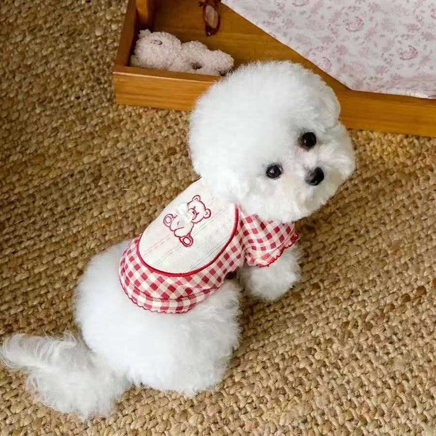 狗狗衣服秋冬款薄款保暖背心