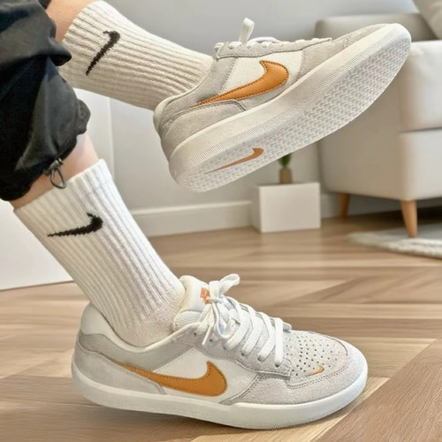 Nike SB Force 58 街头滑板 复古胶底 防滑耐磨 休闲鞋