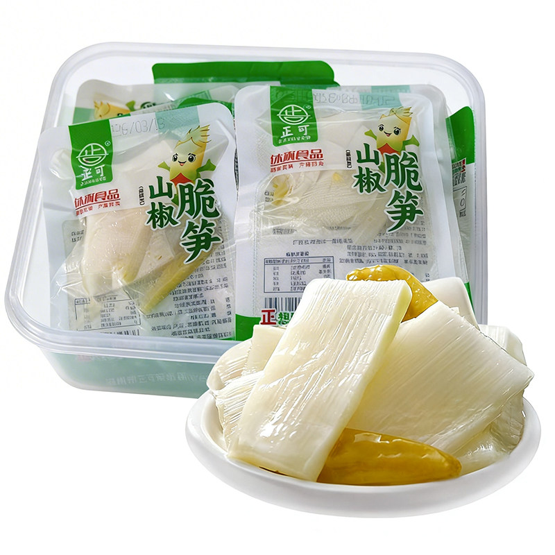 泡椒笋片脆笋新鲜竹笋酸辣笋尖笋条爽口开袋即食山椒零食下酒菜