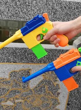 3D重力萝卜枪毛瑟软弹枪驳壳