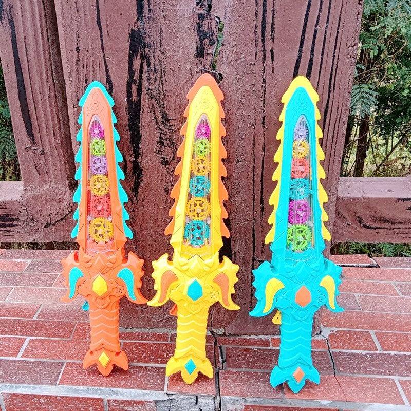 儿童电动发光宝剑齿轮剑仿真小音效玩具手枪男孩枪刀抢声光玩具枪,玩具/童车/益智/积木/模型,电动玩具枪,淘宝优惠券,粉丝福利购,淘宝优惠卷