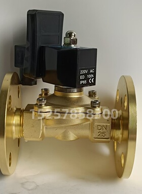 2W-250-25F 1寸法兰式定时排水阀 定时排水电磁阀 DN25 2W-25