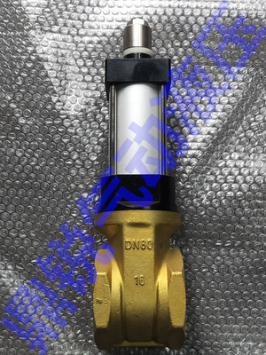 三寸气控管阀 闸板式气控管阀 QKGF-3