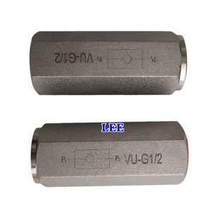 单向阀 止回阀 管式液压单向发VU-G1 VU-G3/8 VU-G3/4 VU-G1-1/4