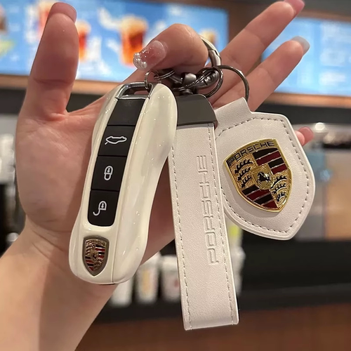 适用于保时捷钥匙壳卡宴718macan帕拉梅拉taycan/911钥匙套包改装