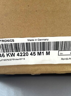 R46KW422045M1M 进口安规电容 275V 2.2uF 225 X2 KEMET集美AV