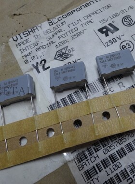 VISHAY  BC MKP3366 0.01UF 250V 10nf 103 Y2 安规薄膜电容15MM