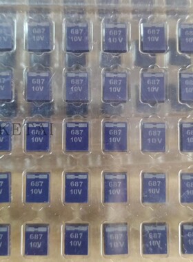 CAK45 35V 10UF 106  10V 680UF 687 50V22UF 贴片模压钽电解电容