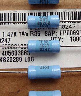 FP00691K47F7510  Vishay 金属膜电阻器1.47 kOhms 2W 1%