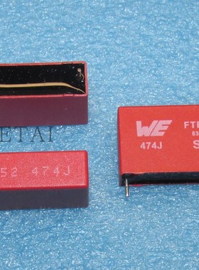 FTBP 0.47UF  630V  474J  470nF 德国伍尔特WE 薄膜电容22.5MM