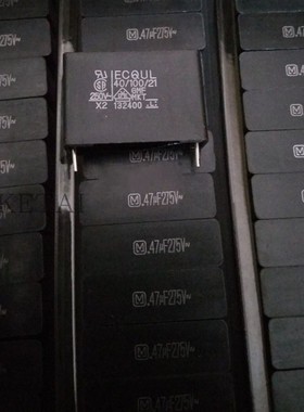 全新日本松下进口安规电容ECQUL 275VAC 0.47UF 474 470NF 22.5MM