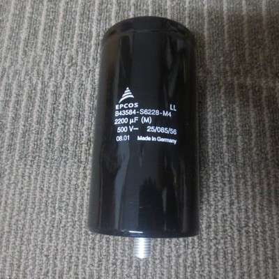 B43584S6228M4 500V2200UF 铝电解电容器 螺旋式接线端