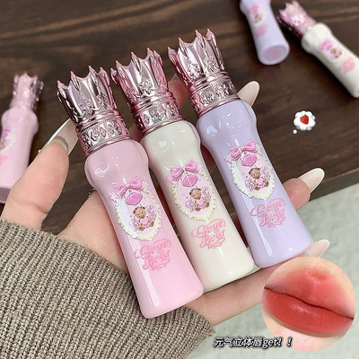 Gegebear萌熊丝雾奶绒唇泥显白显色唇釉跨境美妆持妆不易沾杯口红