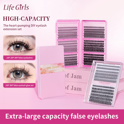 Life Girls-30P MIX set false eyelashes跨境美妆工具假睫毛