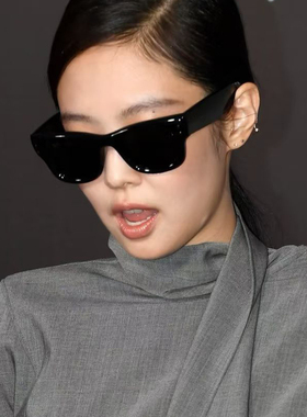 Jennie同款泡泡云系列猫眼复古粗框太阳眼镜防紫外线防晒开车墨镜