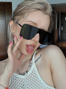 个性一体式墨镜男女高级感