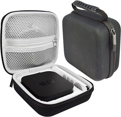 适用Apple TV机顶盒收纳包苹果TV6代播放器收纳盒苹果TV7代便携包