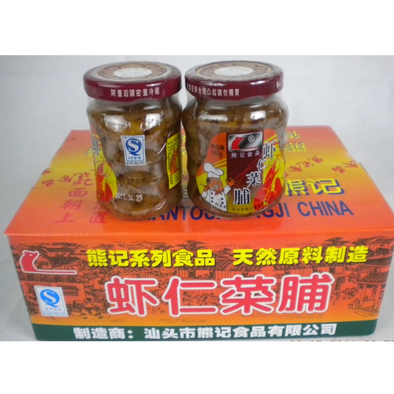 潮汕特产佐粥熊记180G杂下饭菜图片