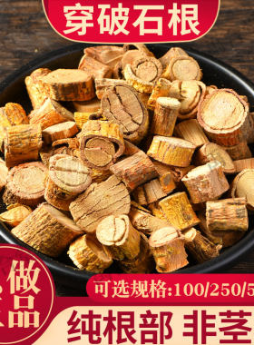 穿破石中药材纯根部正品川破石中草药拓树根地棉根九层皮成都发货