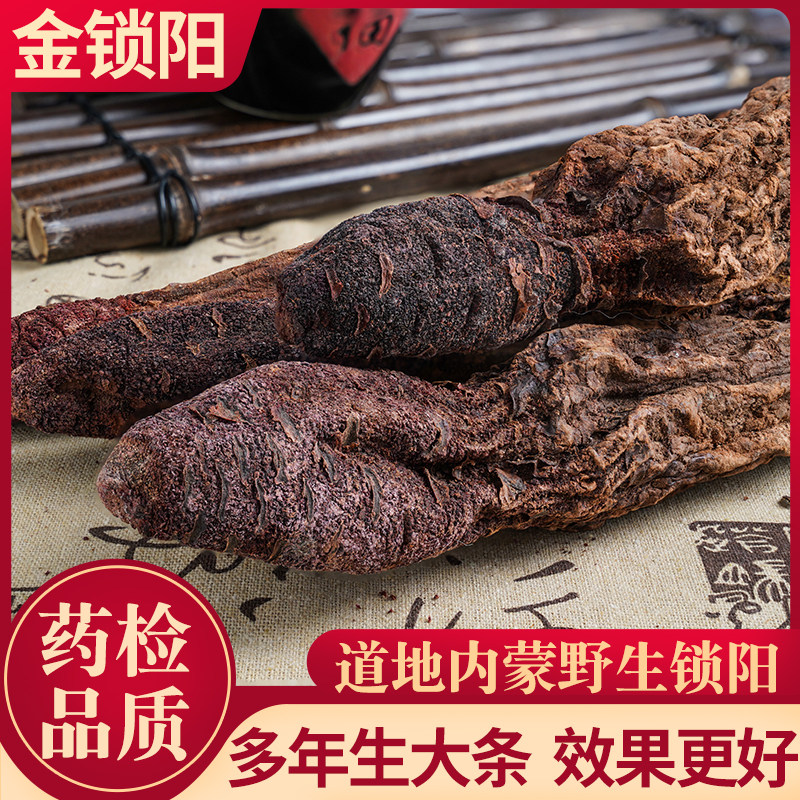 金锁阳正品野生整根滋补男中药材泡酒料泡茶水肉苁蓉片淫羊霍