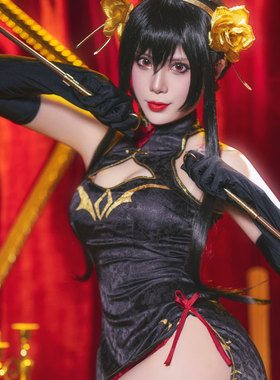 间谍过家家cos服尤尔旗袍SPYFAMILY约尔布莱尔cosply荆棘公主全套