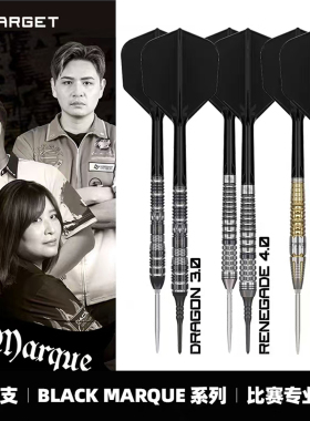 TARGET探极BLACK MARQUE RENEGADE 4/DRAGON/WARRIOR软硬式飞镖