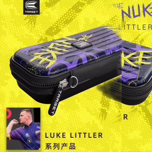 TARGET探极LUKE LITTLER卢克飞镖包大容量镖盒收纳盒3支6支装紫色