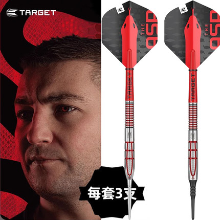 TARGET 探极内森.阿斯皮诺尔2代ASPINALL G2 95%专业钨钢飞镖硬软