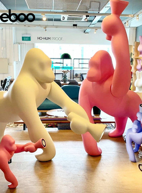 意大利Qeeboo猩猩Kong 小号台灯手臂可转灯 桌面摆件现货