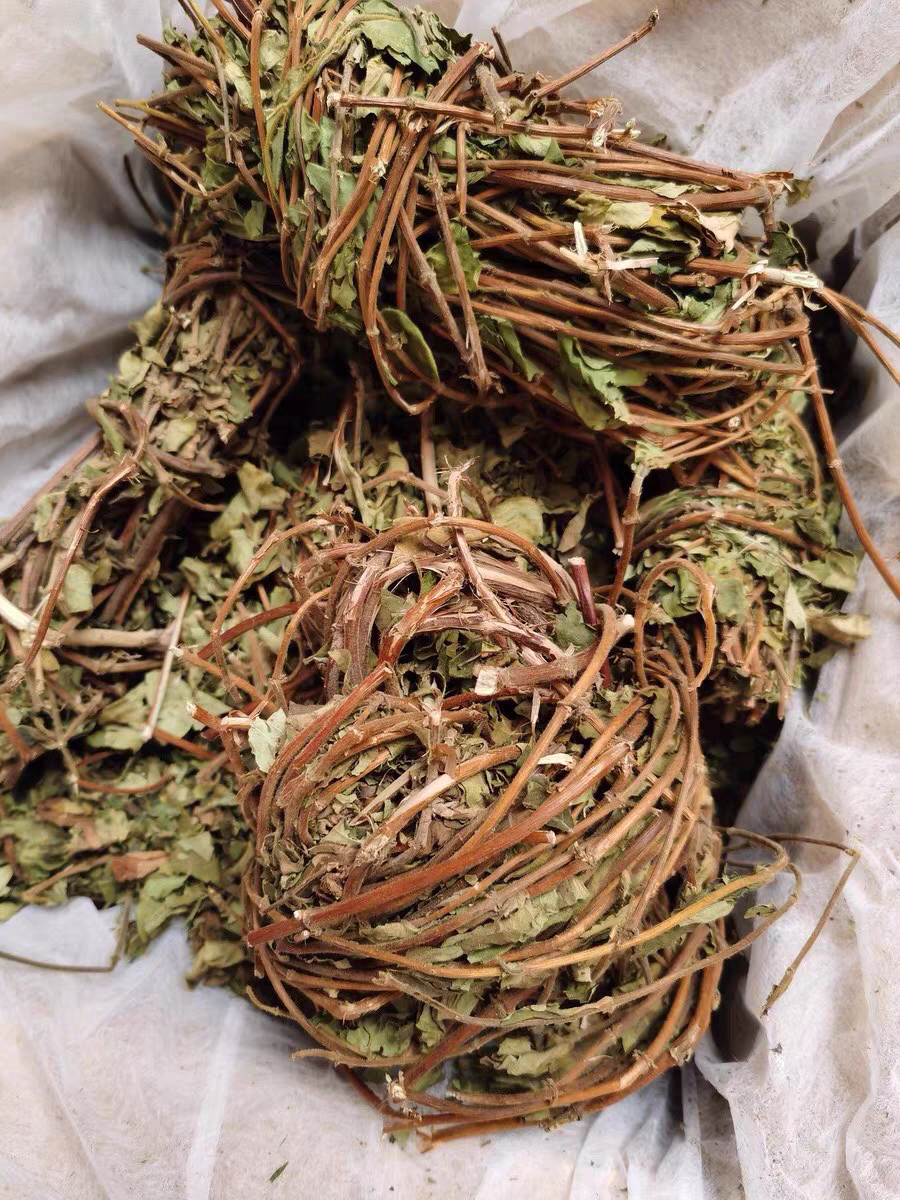 野生金银花藤宝宝婴儿洗澡新鲜晒干忍冬藤整根带叶干当季节250g