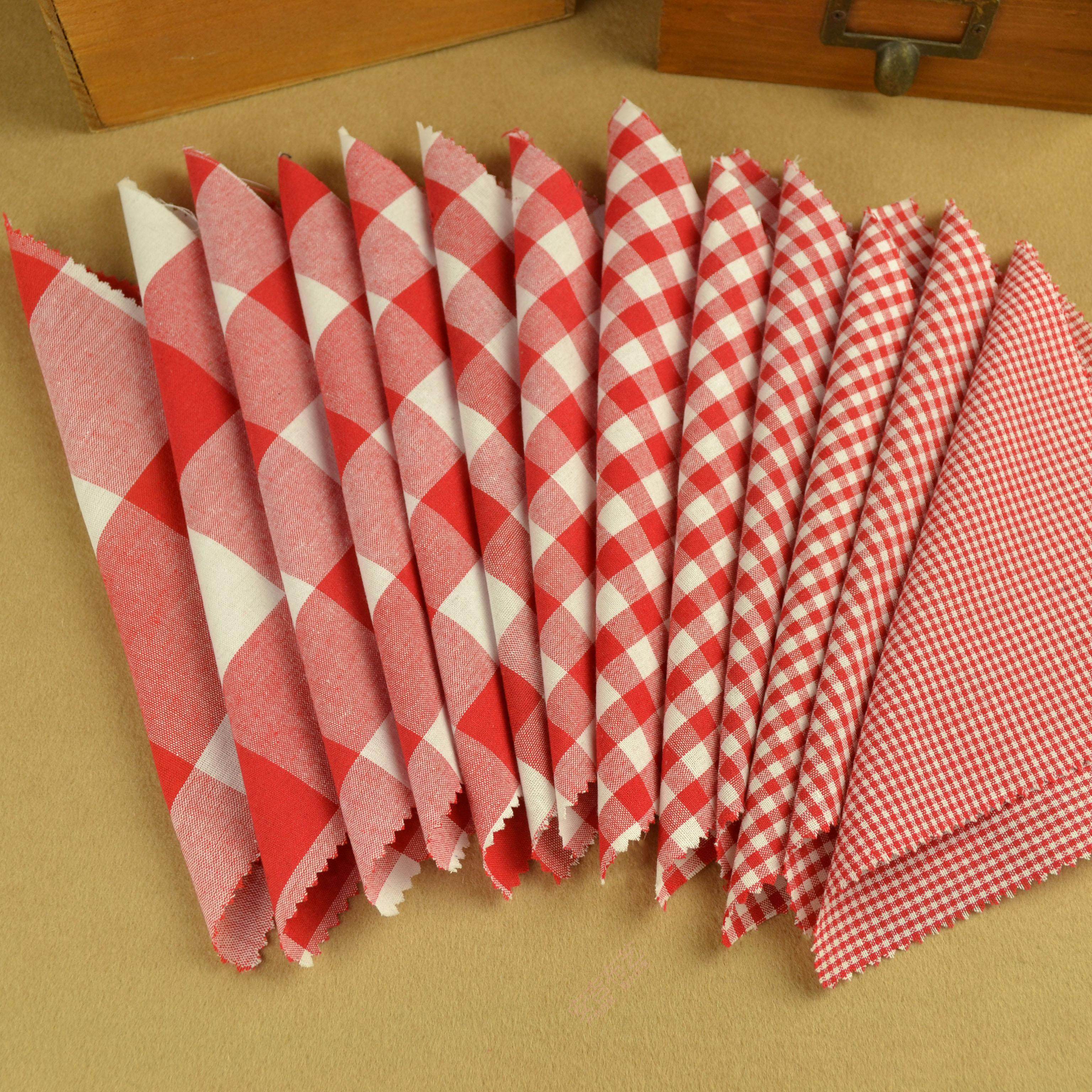 红白格子布料 仿棉麻先染色织面料 手工DIY朝阳格 居家百搭拼包邮,居家布艺,海绵垫/布料/面料/手工diy,淘宝优惠券,粉丝福利购,淘宝优惠卷