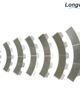 龙伟厂家直销济南二机400T扬力400T冲床摩擦片宇意KB1700HT2150