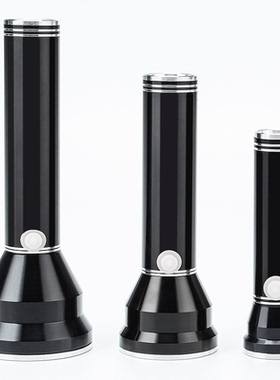 速森LED强光远射户外便携锂电池USB充电式铝合金手电筒带SOS爆闪