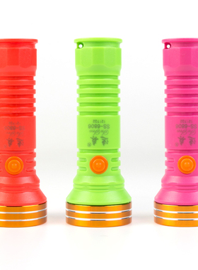 速森LED手电筒 可充电锂电池家用照明户外应急迷你便携强光小手电