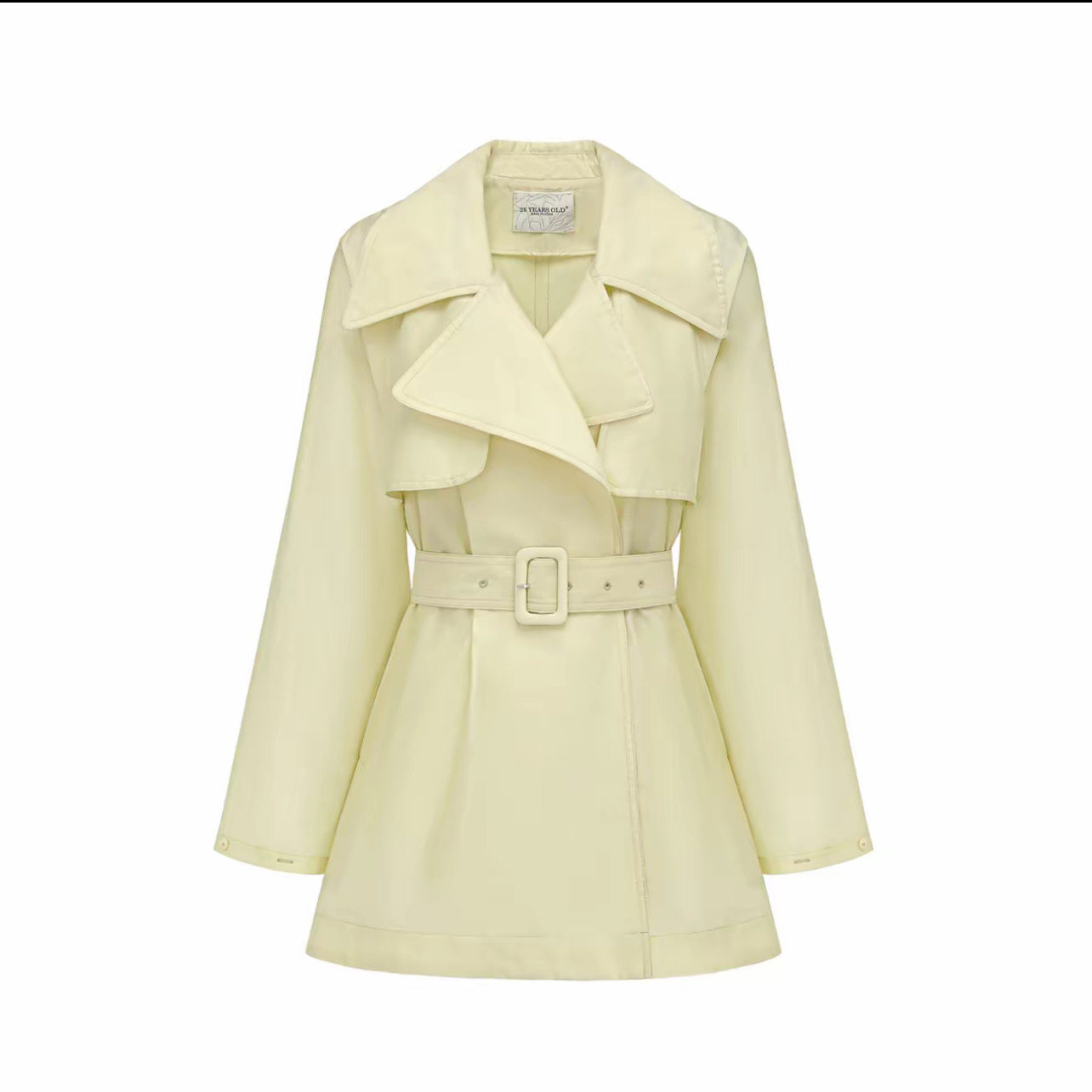 【26】英伦风翻领收腰系带风衣外套,女装/女士精品,风衣,淘宝优惠券,粉丝福利购,淘宝优惠卷