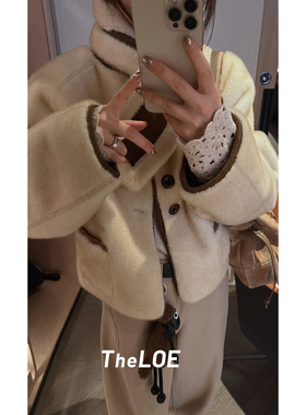 骆衣衣TheLOE/【双色貂环保皮草】都市简约高级感减龄百搭外套